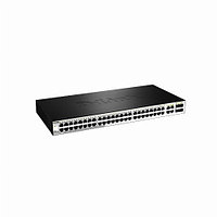 Коммутатор D-link DES-1210-52/ME/C1A (48 портов, Управляемый, 10/100/1000 Мбит/с, 4 комбо 100/1000Base-T/SFP,