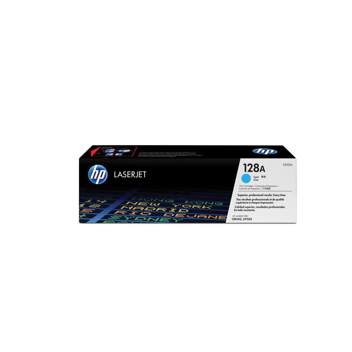 Лазерный картридж HP 128A (Оригинальный, Голубой - Cyan) CE321A