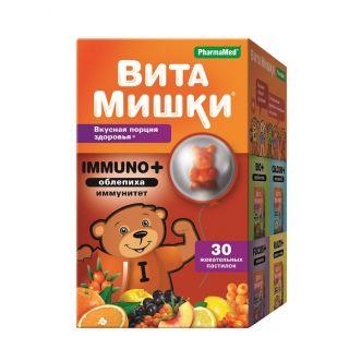 ВитаМишки Immuno+жев.пастилки №30