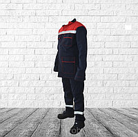 Костюм рабочий РЕСПЕКТ-2, 100% х/б, куртка и полукомбинезон.