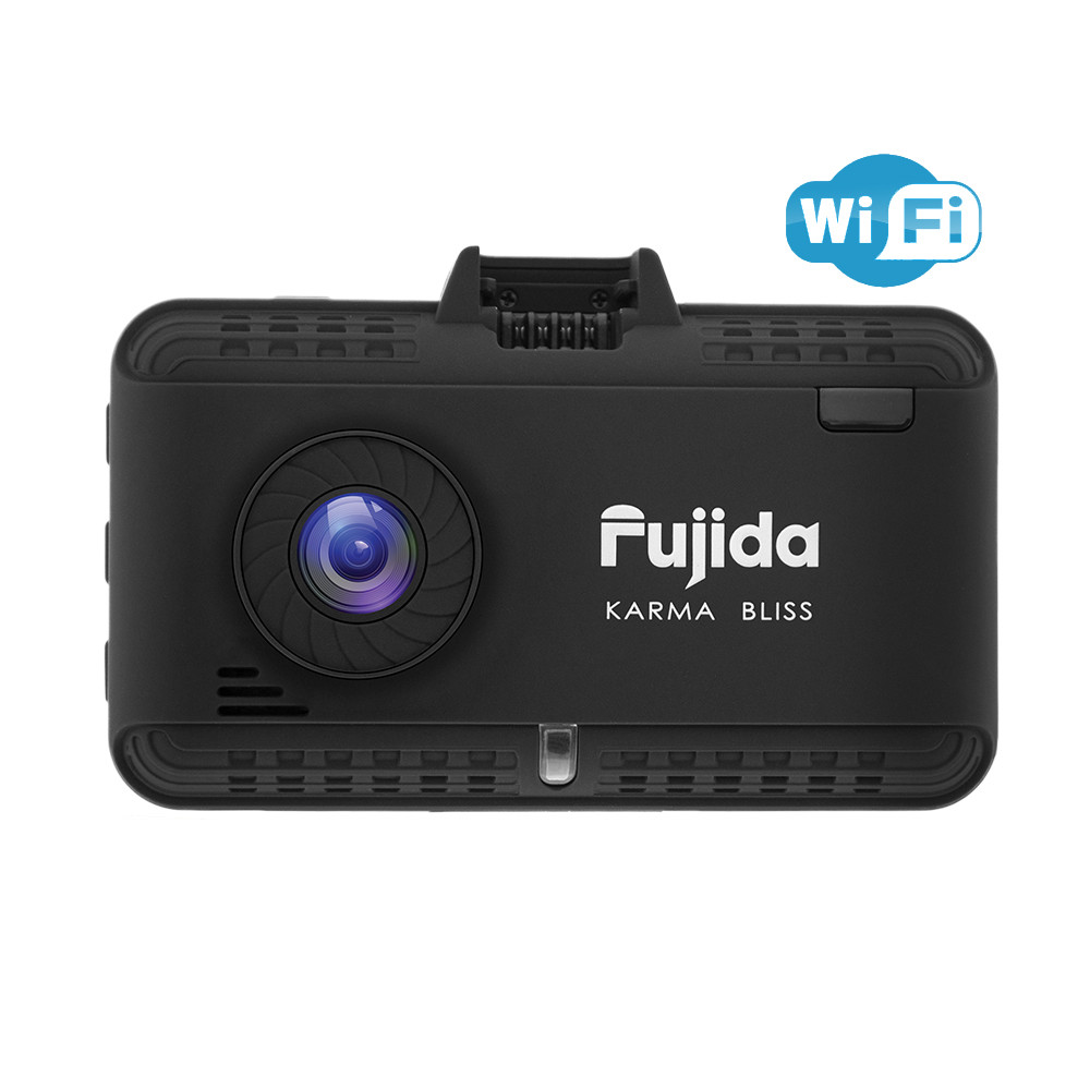 Fujida Karma Bliss WiFi, видеорегистратор с GPS радар-детектором и WiFi