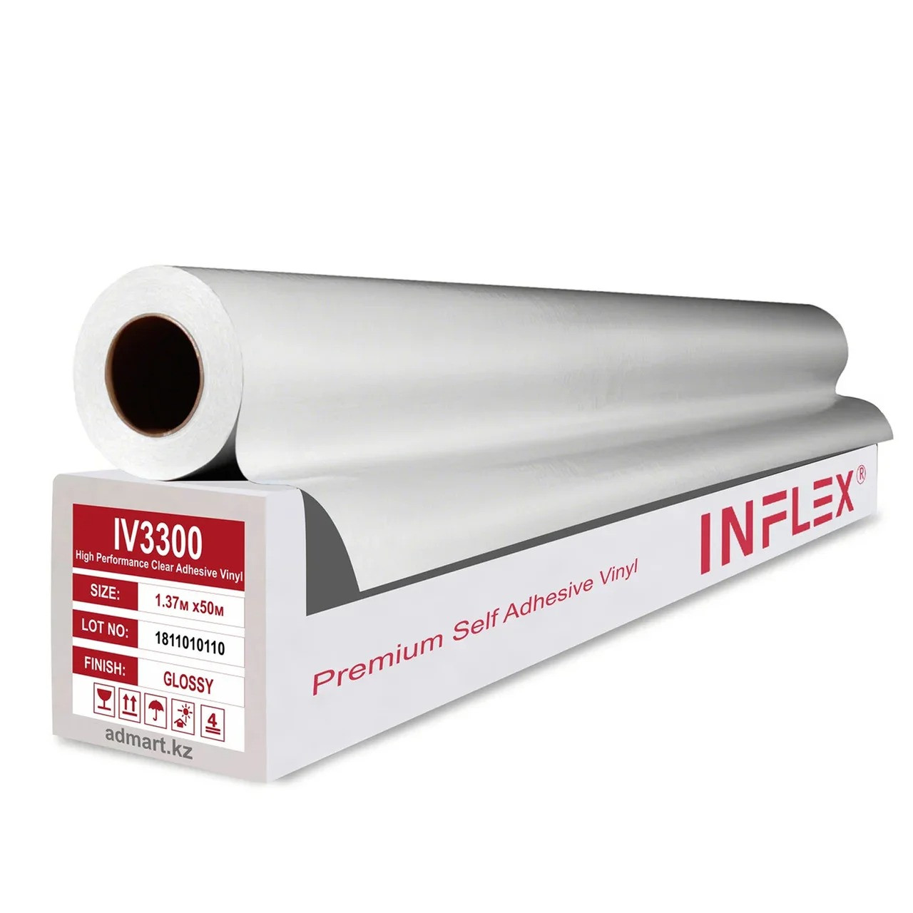INFLEX PREMIUM 1,37мх50х 140g GLOSSY IV3300 POLYMERIC МЕТР