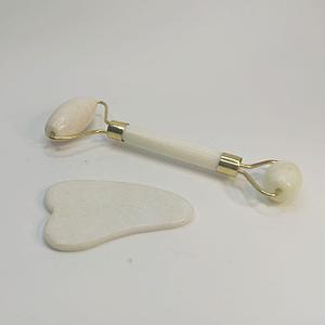 Нефрит/кварцты бетке арналған массаж жинағы MeiUstar гуашасы бар ролик