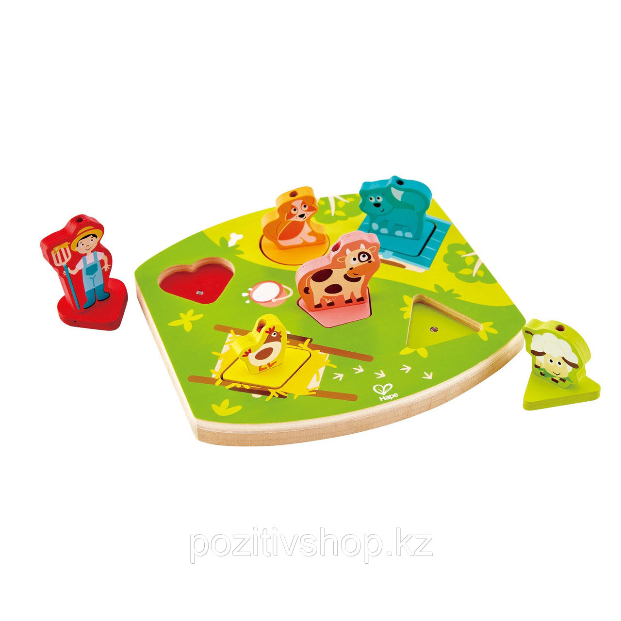 Музыкальный пазл Ферма Hape E1614