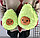 Мягкая игрушка авокадо 30 см, фото 2