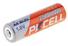 Никель-цинковый аккумулятор Ni-Zn PKCELL АА 1,6 v, 2500mWh (3.45)