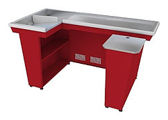 Кассовый бокс Марихолодмаш КБ-1,9-2Н двойной накопитель (красный)