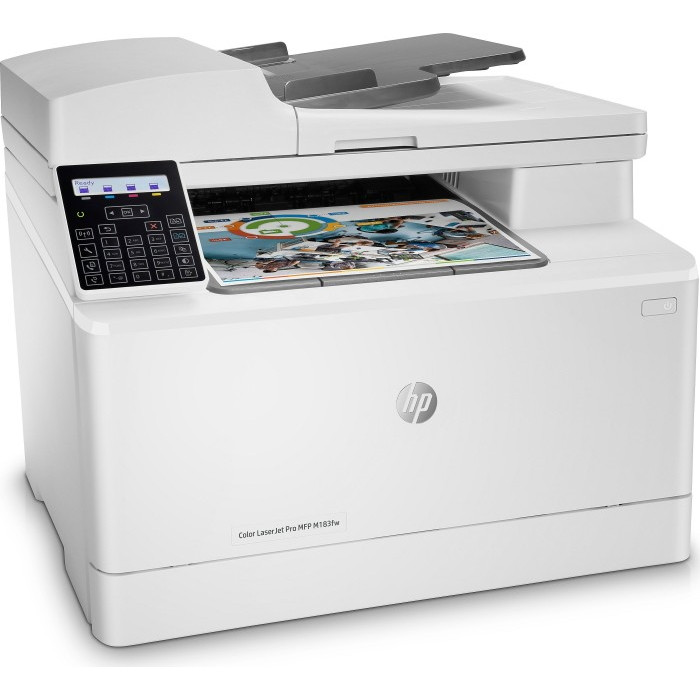 НР 7KW56A МФУ Лазерное цветное Color LaserJet Pro M183fw Принтер-Сканер-Копир-Факс (A4)