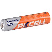 Никель-цинковый аккумулятор Ni-Zn PKCELL АAА 1,6 v, 900mWh (1100)