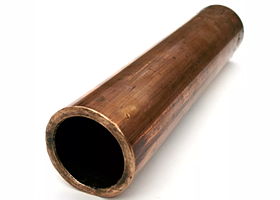 Труба бронзовая 50х7,5 мм БрАЖН10-4-4 (CuAl10Fe4Ni4) ГОСТ 1208-2014 прессованная