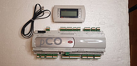 Контроллер Carel PCO3 для чиллеров, кондиционеров и вентиляционных установок (контроллер + пульт)