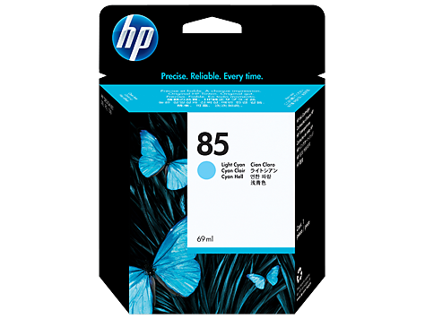 HP C9428A Картридж светло-голубой HP 85 для Designjet 130gp,130nr, 130r, 130, 30, 30gp, 30n, 90, 90gp, 90r