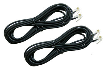 Кабель Polycom Two (2) expansion microphone cables, 4.6m/15ft (2200-41220-002)