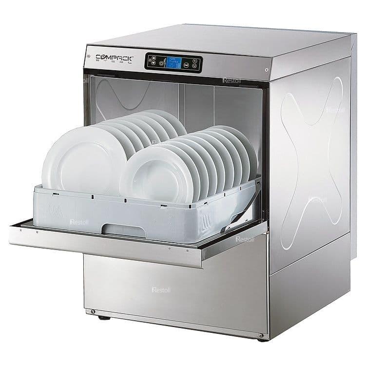 Фронтальная посудомоечная машина Compack X56E + помпа DP50 - фото 1 - id-p76644534