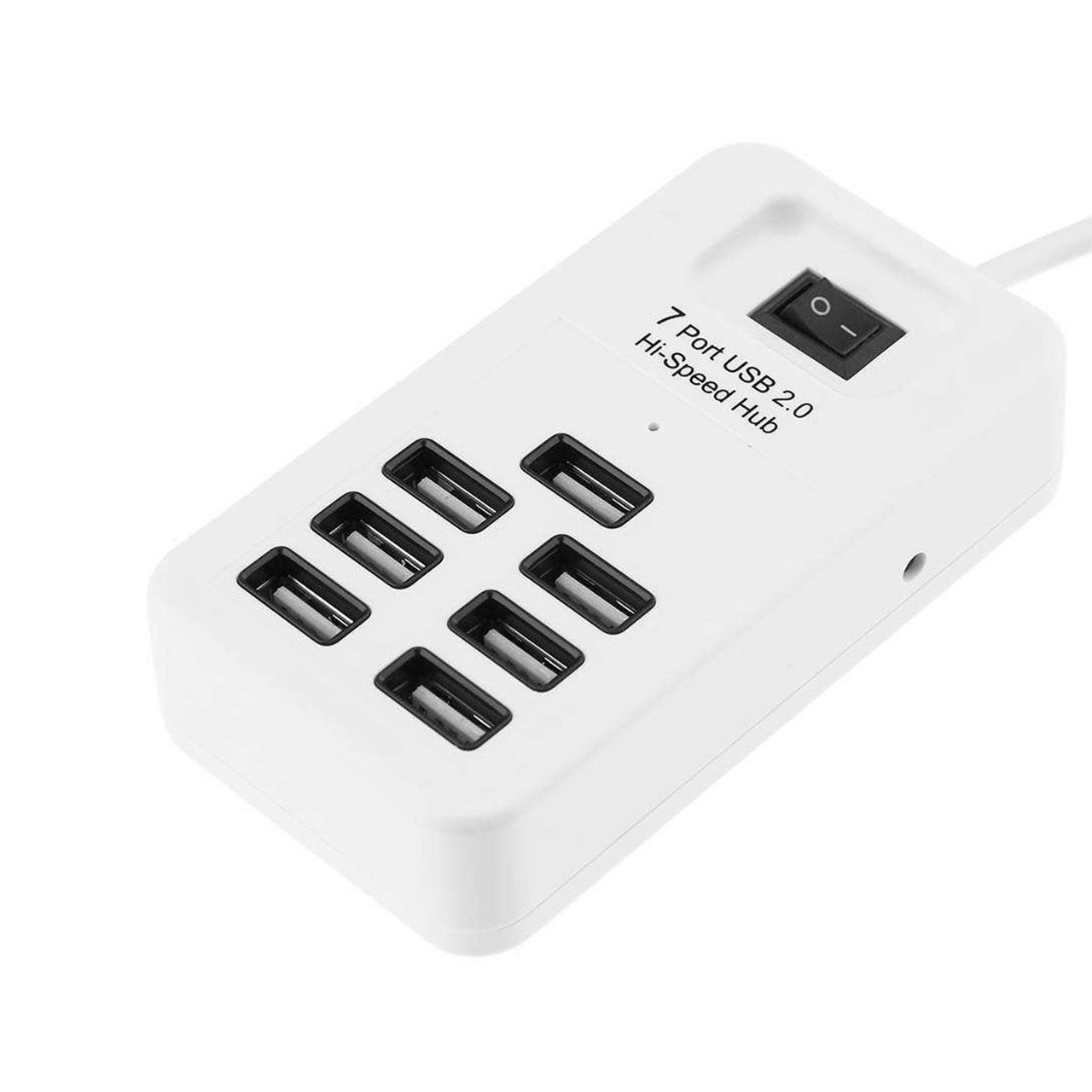 USB HUB P1602 7-port 480Mbps White