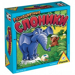 Разноцветные слоники от Piatnik