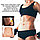 Фитнес майка для похудений с эффектом сауны для женщин для занятий дома и в спортзале Sweat Shaper, фото 4