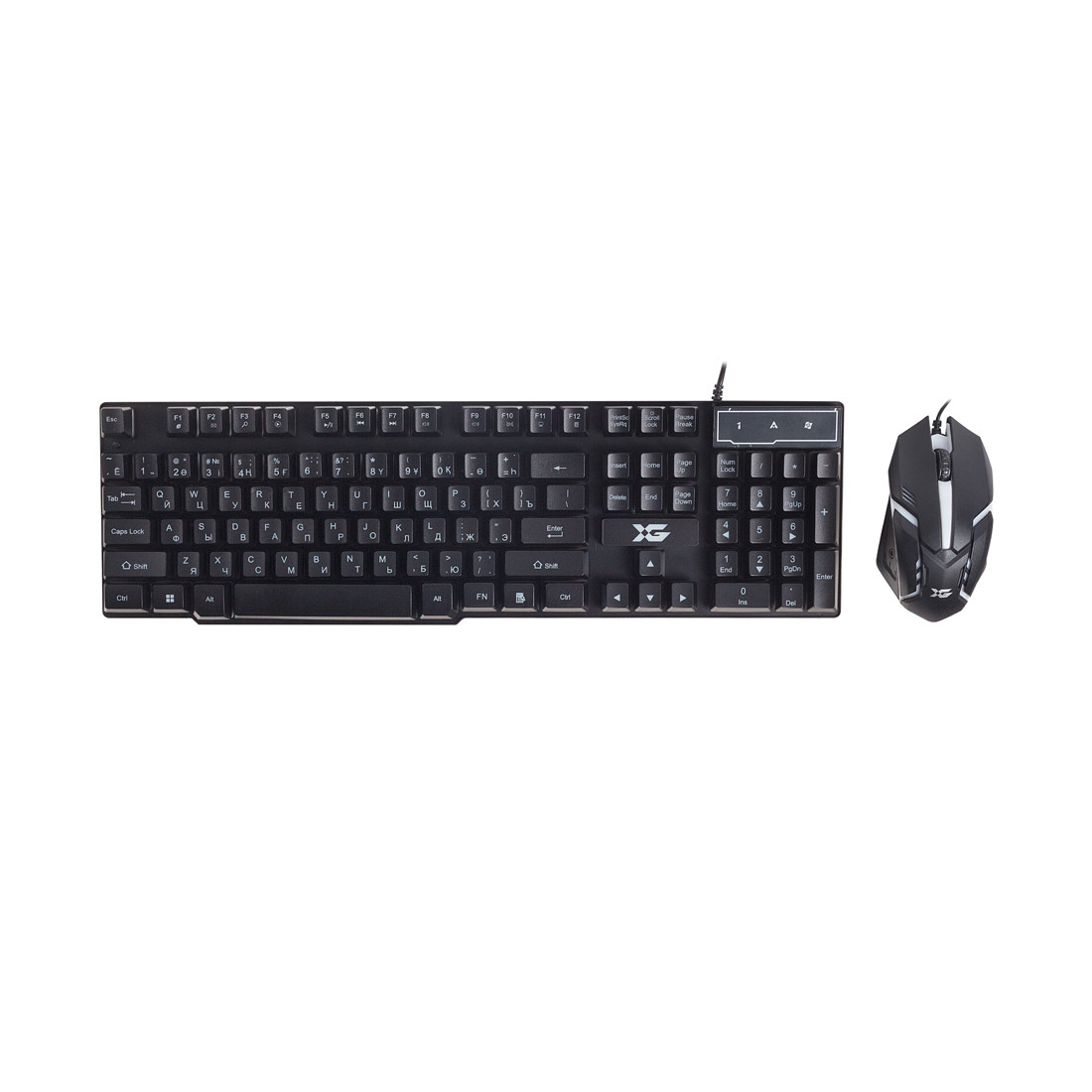Комплект Клавиатура + Мышь X-Game XD-575OUB Чёрный