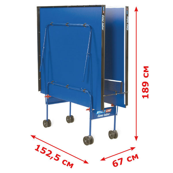 Теннисный стол Start Line Game Indoor с сеткой - фото 3 - id-p10492073