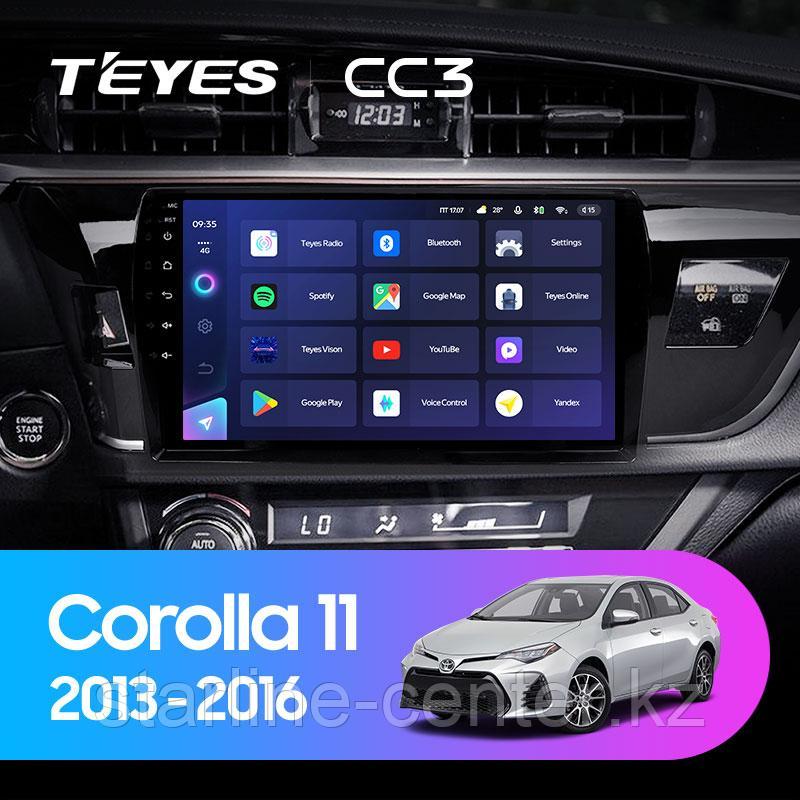Магнитола Teyes CC3 Toyota Corolla 11 2013-2017 4/64 - фото 3 - id-p87610888