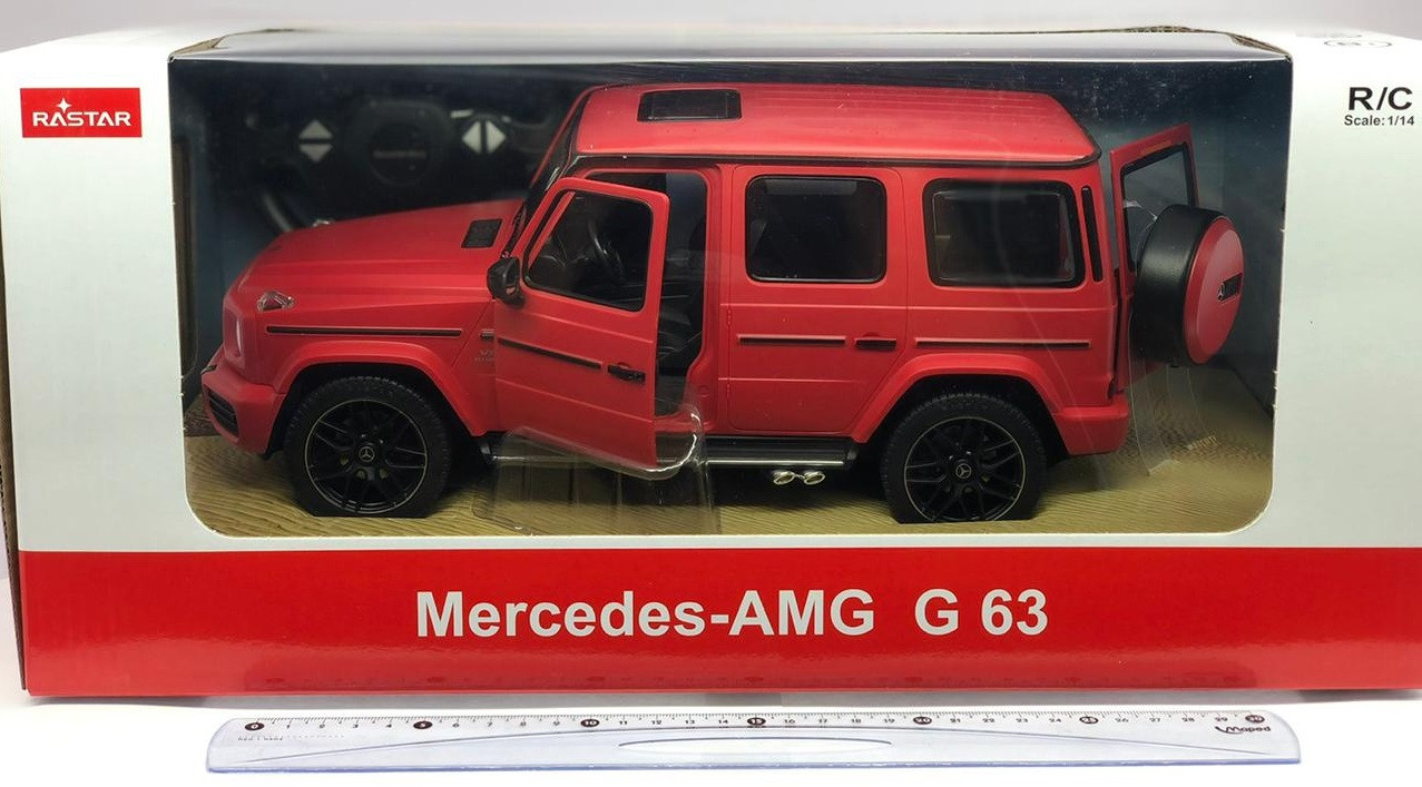 Машина Rastar РУ 1:14 Mersedes-AMG G 63 красный