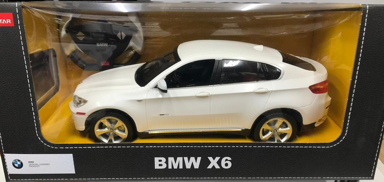 Машина Rastar РУ 1:14 BMW X6 белая