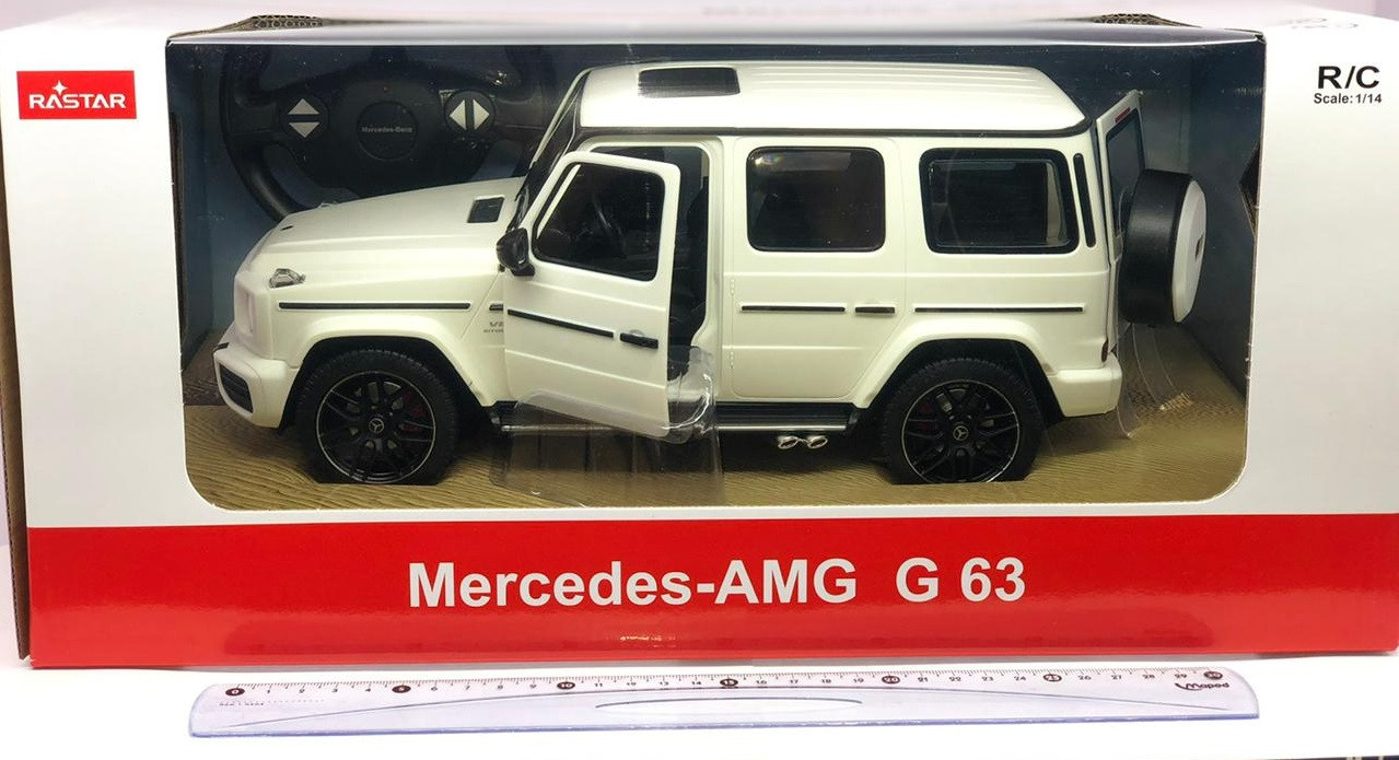 Машина Rastar РУ 1:14 Mersedes-AMG G 63 белый