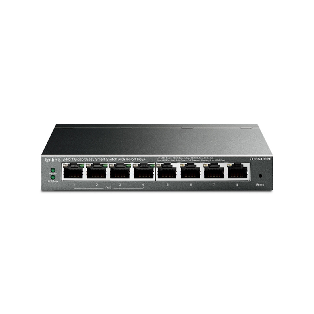 Коммутатор TP-Link TL-SG108PE - фото 2 - id-p87615446