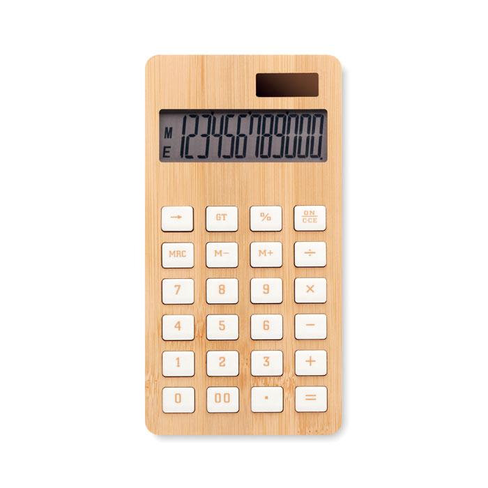 Калькулятор из бамбука, CALCUBIM - фото 1 - id-p87615851
