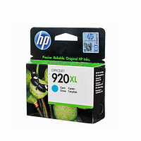 Струйный картридж HP 920XL (Оригинальный, Голубой - Cyan) CD972AE