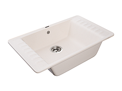 Мойка GranFest-QUARZ чаш. 760*480 арт. GF-ZW-(2C) 71 (белый)*** !!!