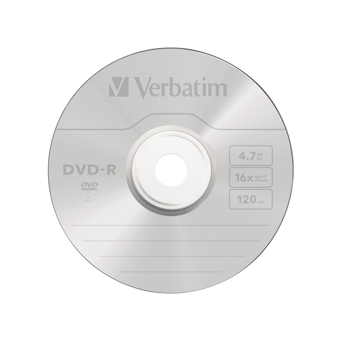Диск DVD-R, Verbatim, (43523) 4.7GB, 16х, 10шт в упаковке, Незаписанный - фото 1 - id-p87482209