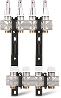 Коллектор S2 1"x3/4" EK для теплого пола с расходомерами Varmega - 2 выхода