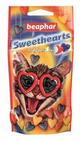 BEAPHAR Sweet Hearts Витаминное Лакомство для кошек и котят(сердечки) 150т