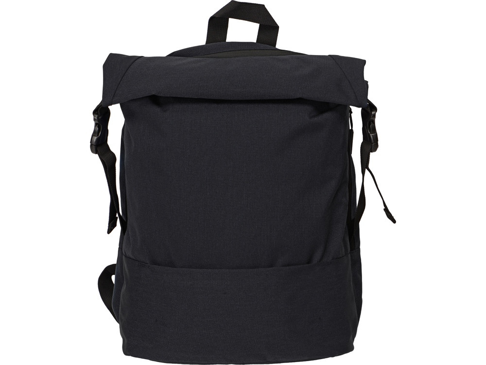Рюкзак Shed водостойкий с двумя отделениями для ноутбука 15'', черный - фото 3 - id-p82798228