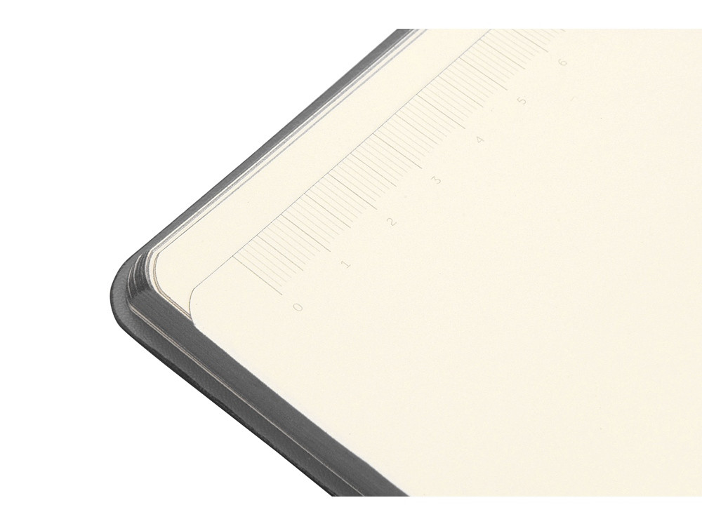 Блокнот Notepeno 130x205 мм с тонированными линованными страницами, серый - фото 6 - id-p83817564