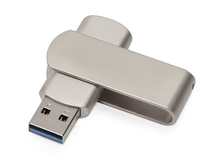 USB-флешка 3.0 на 16 Гб Setup, серебристый, фото 2