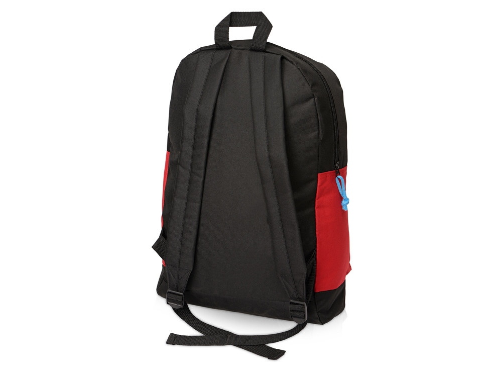 Рюкзак Chap с люверсом из полиэстера (600D), черный/красный - фото 2 - id-p87644682