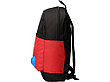 Рюкзак Chap с люверсом из полиэстера (600D), черный/красный, фото 9