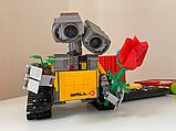 Конструктор Lepin16003 Ideas ВАЛЛ-И  (Аналог LEGO Ideas Wall-E 21303 ) количество деталей: 687 шт., фото 4