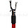 Палка-съёмник с крюком телескопическая раздвижная металлическая 1,12 м - 2 м красная, фото 3