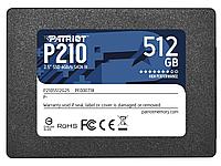Жесткий диск SSD Patriot 512Gb 430/520 Mb/s SATA 2.5 (P210S512G25)