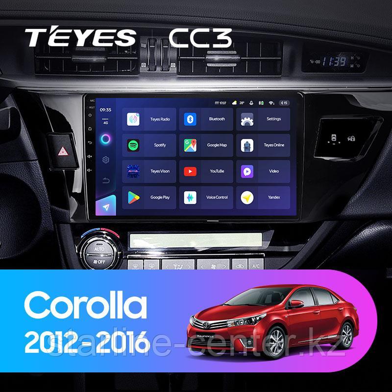 Автомагнитола Teyes CC3 Corolla 11 2012-2016 6/128 - фото 3 - id-p87659976