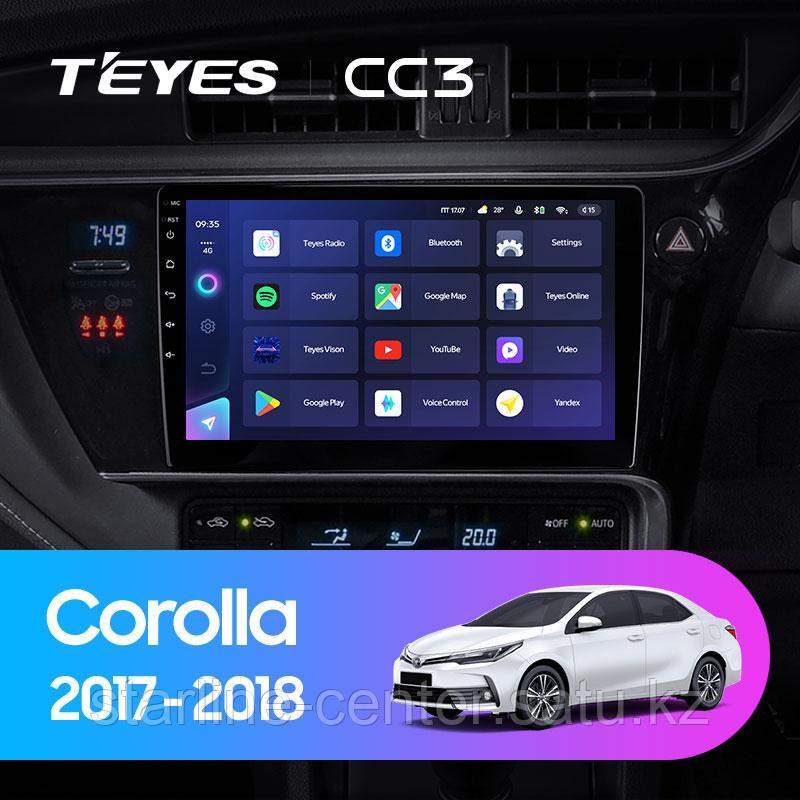 Магнитола Teyes CC3 Toyota Corolla 11 2017 2018 4/64 - фото 3 - id-p87659987