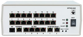 Мультиплексор Оптик NGE-1-4E1-FXS-16