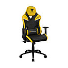 Игровое компьютерное кресло, ThunderX3, TC5-Bumblebee Yellow, Искусственная кожа PU AIR, (Ш)66*(Г)70