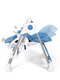 Стульчик для кормления с электрокачелей Tomix Butterfly 2 в 1 синий, фото 6