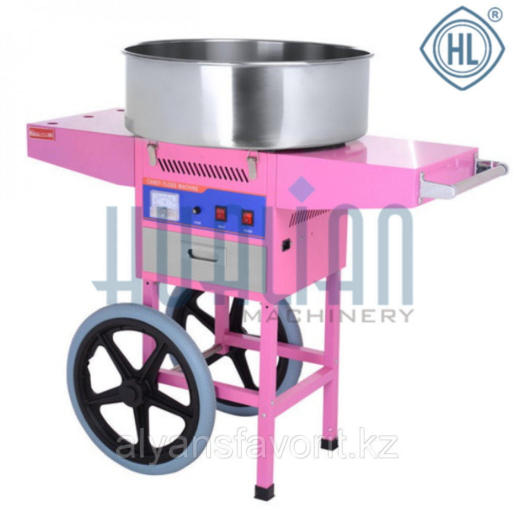Аппарат для производства сахарной ваты HEC-04C (с тележкой)