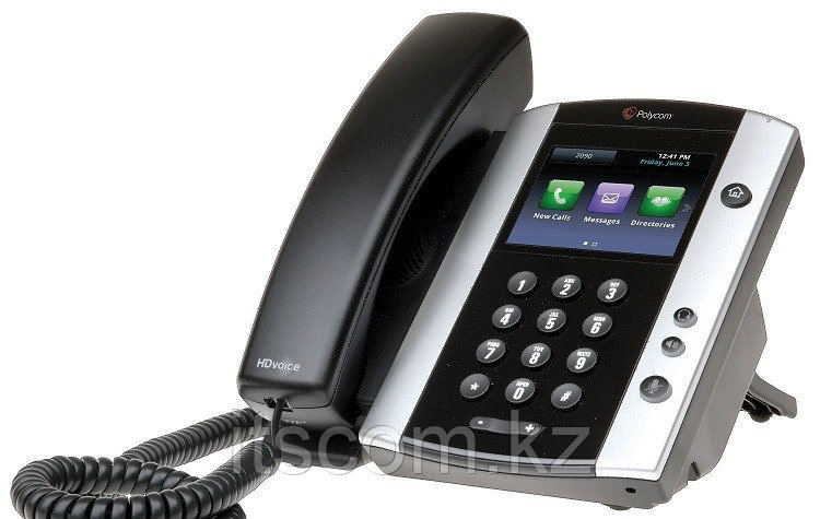 SIP телефон Polycom VVX 500 (2200-44500-025) - фото 3 - id-p10500026