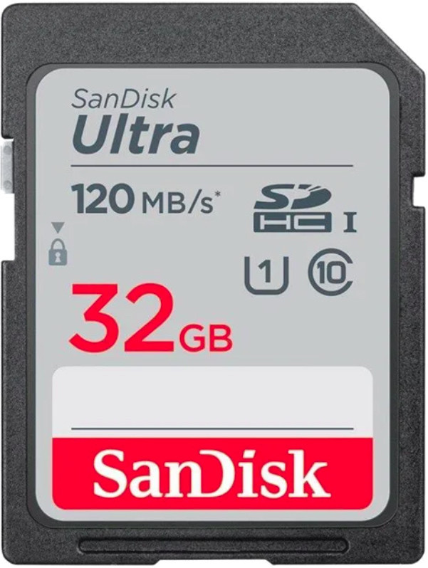 Флеш Карта SanDisk Ultra SDXC 32GB 120MB/s